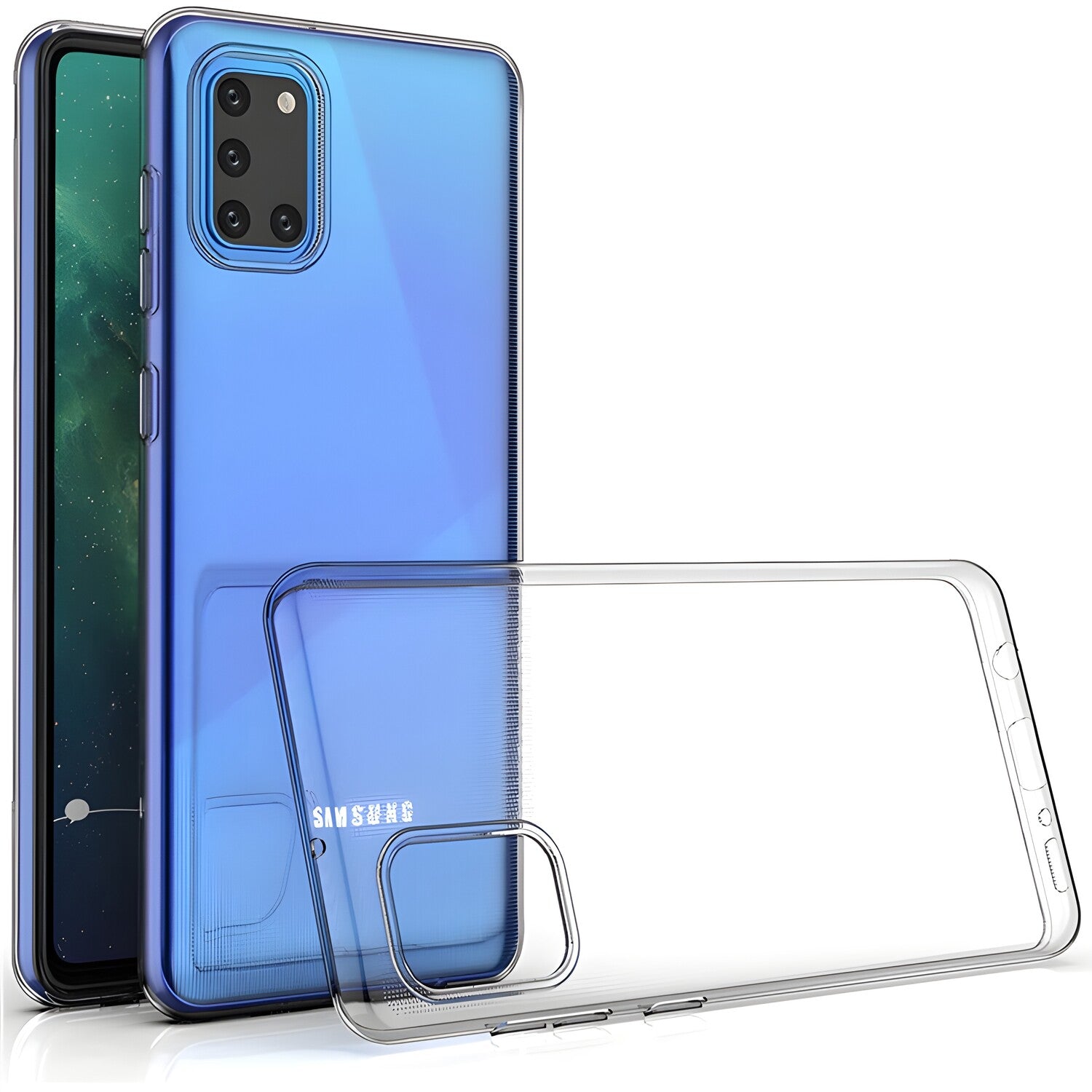 Przezračno zaštitno kućište za Samsung Galaxy A31 - Prozirna KP13206