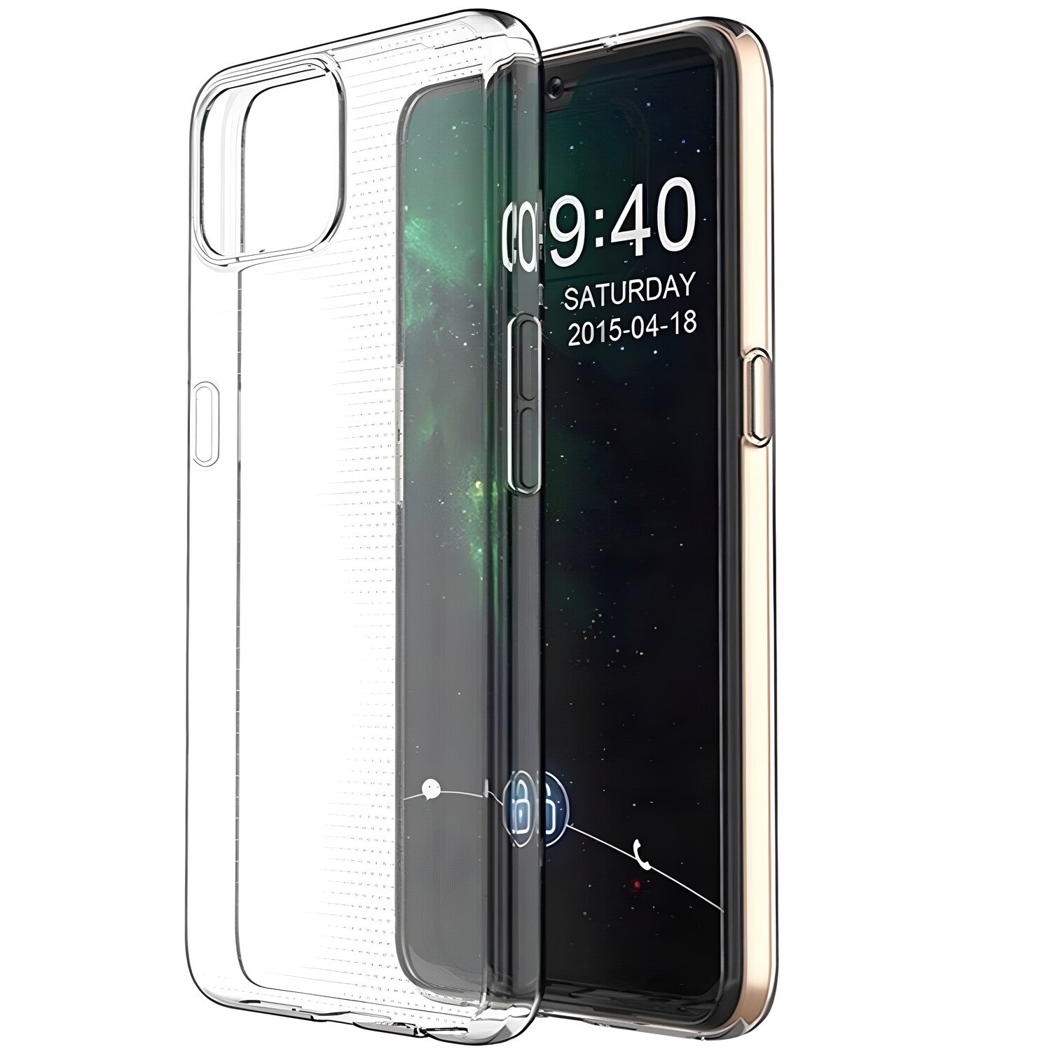 Przezračno zaštitno kućište za Oppo A73 - Prozirna KP13230