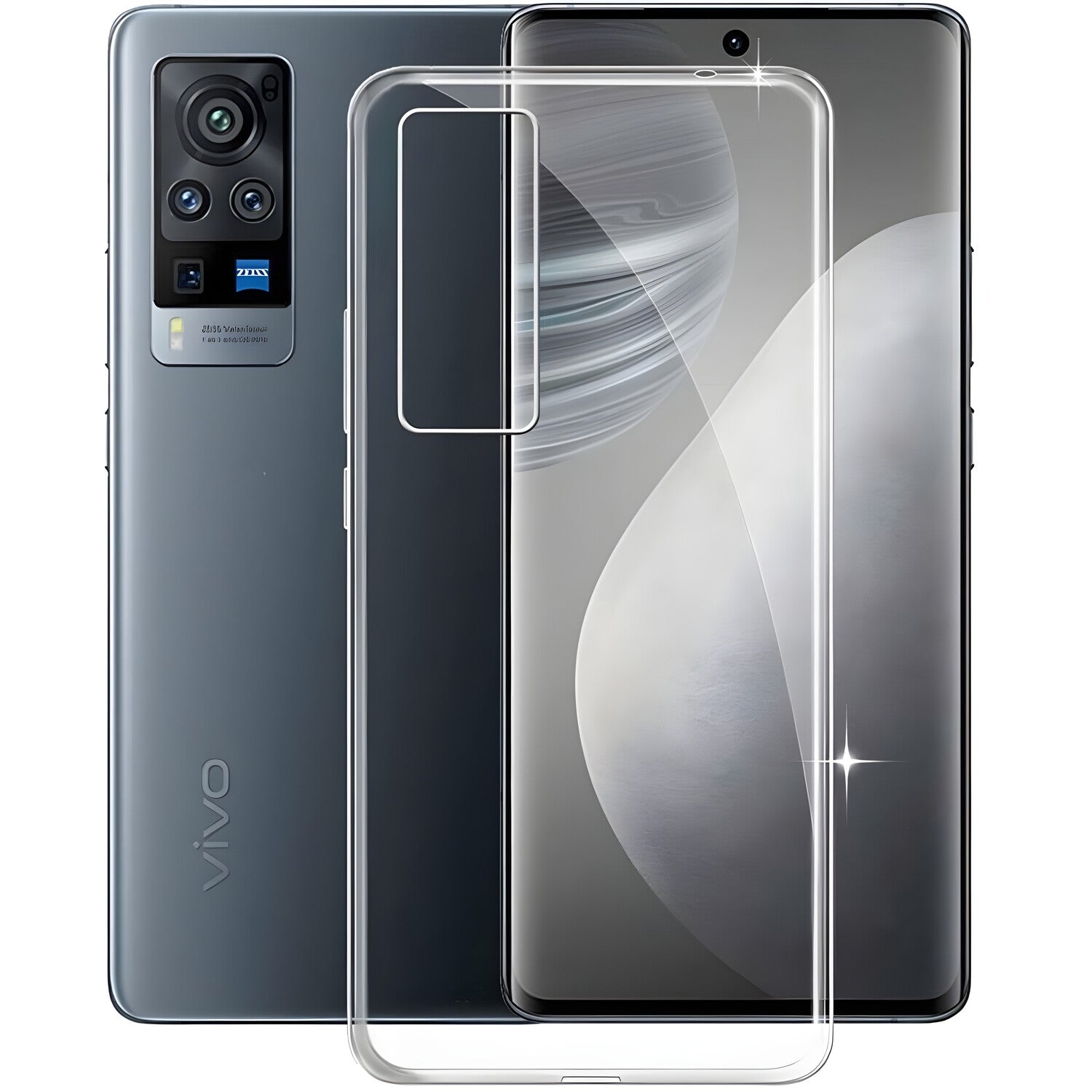 Przezračno zaštitno kućište za Vivo X60 Pro - Prozirna KP13329