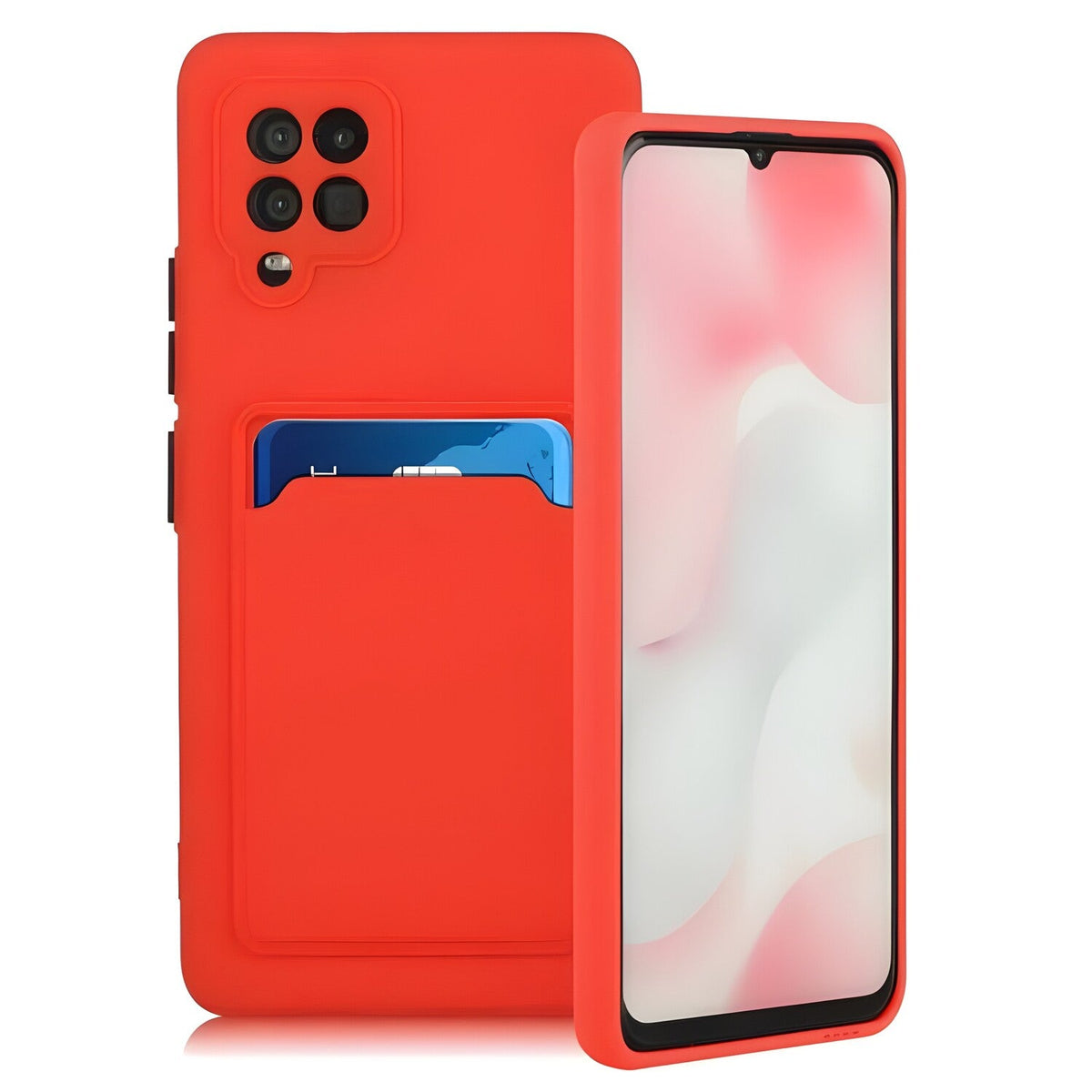 Futrola Card Case za Samsung Galaxy A42 5G - Crvena