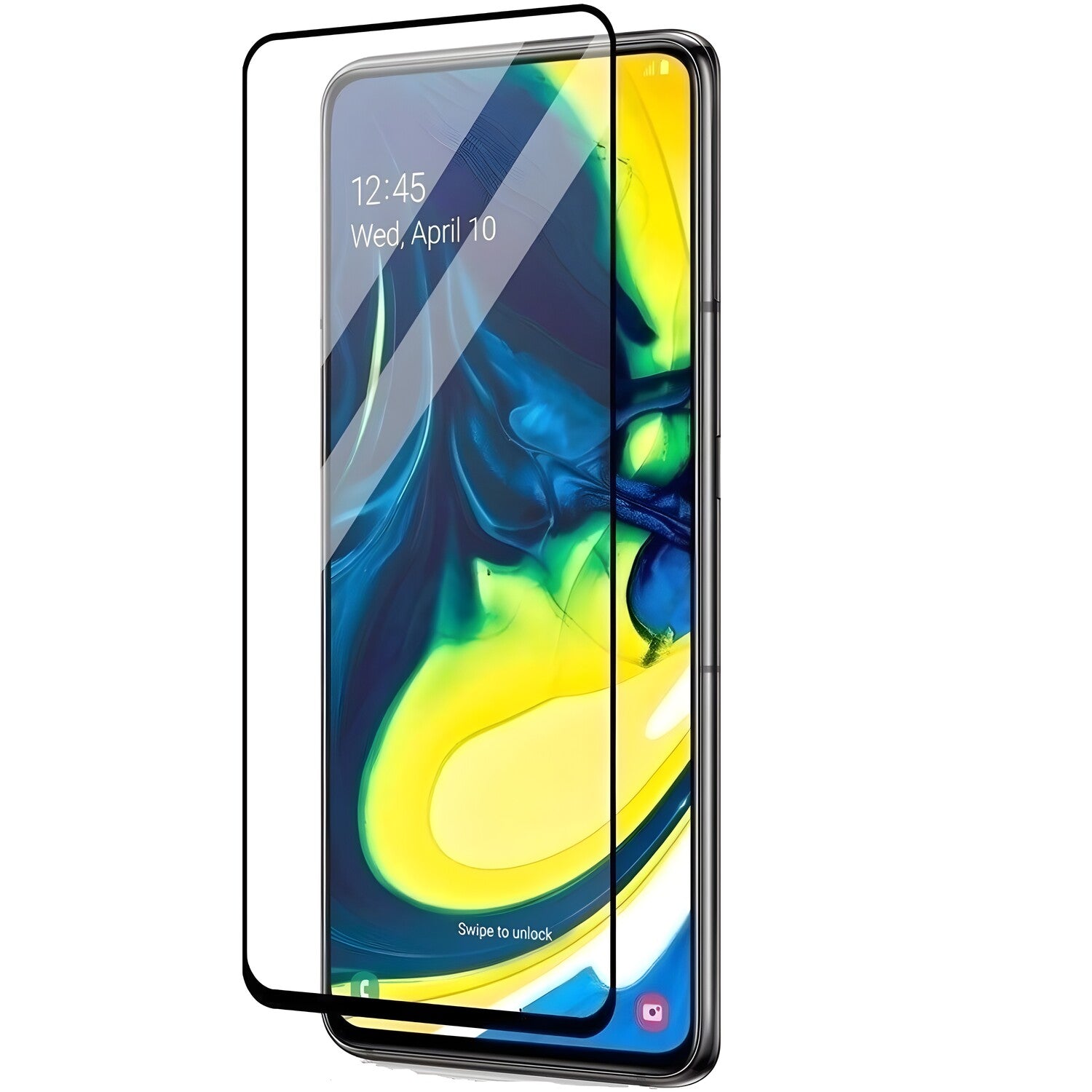 Dux Ducis 10D Kaljeno staklo za Huawei Y6P - Crna KP14399