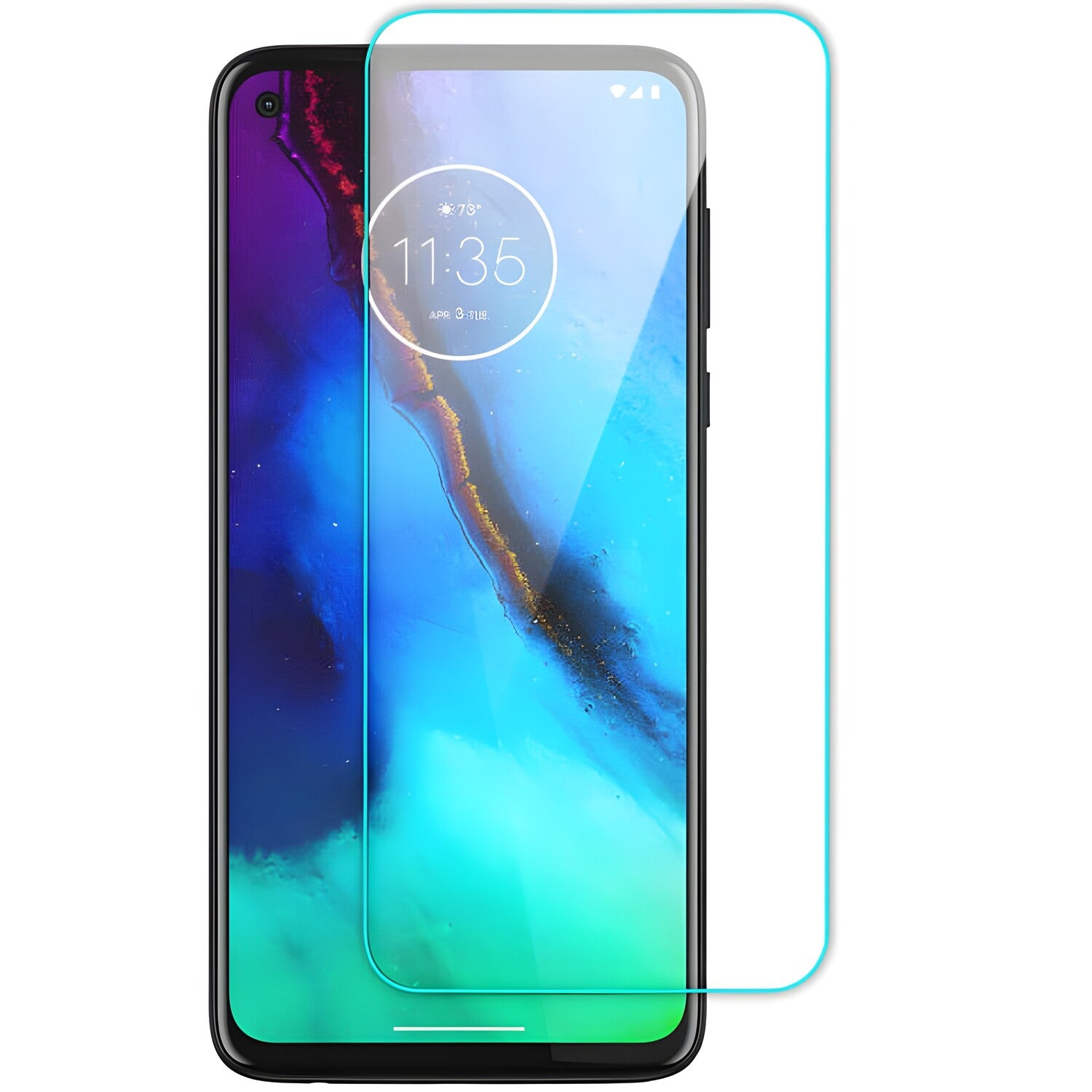 Kaljeno staklo GOLD 9H za Motorola Moto G8 Power - Prozirna KP18157