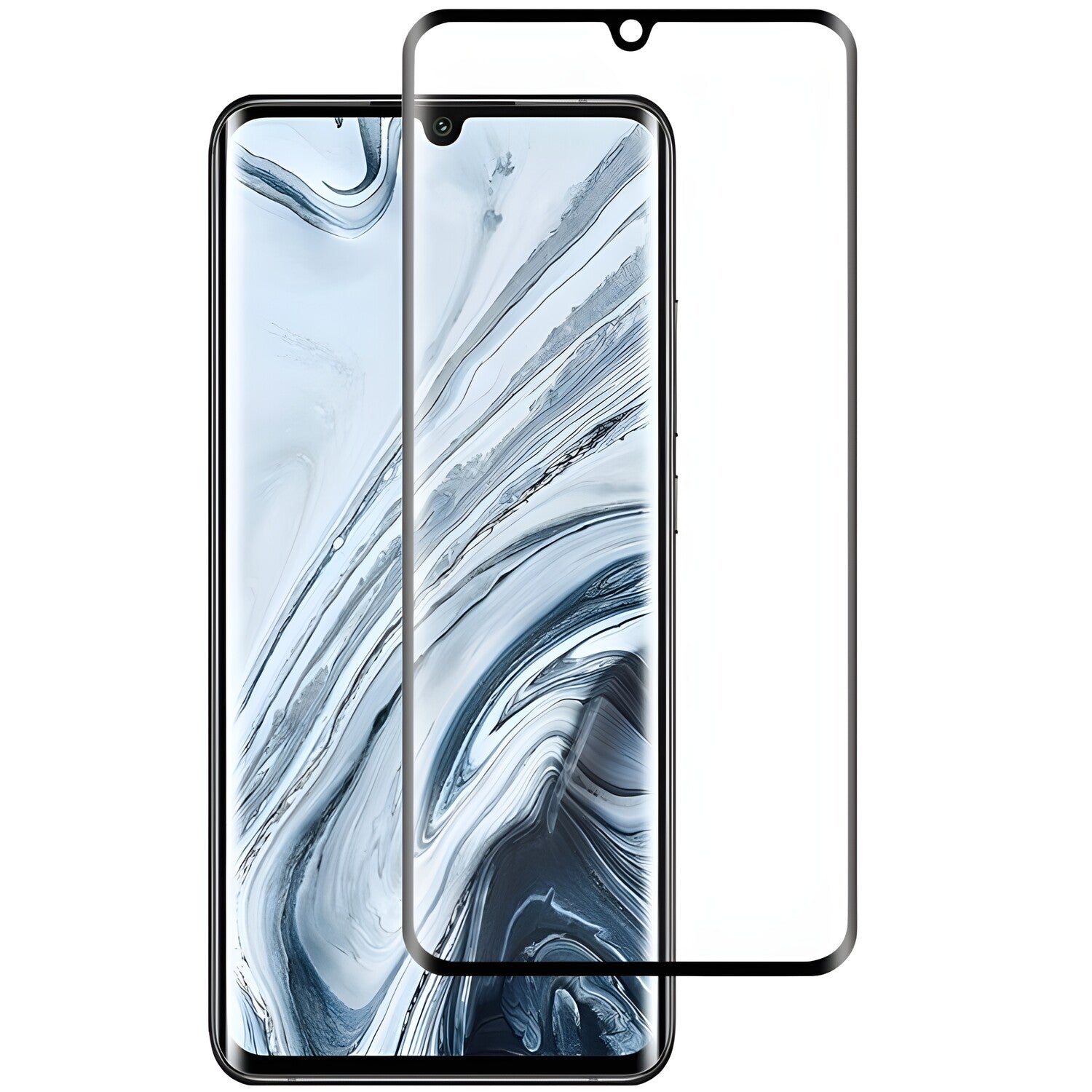 Flexibilna zaštitna folija za Xiaomi Mi 10 Lite - Crna KP19056