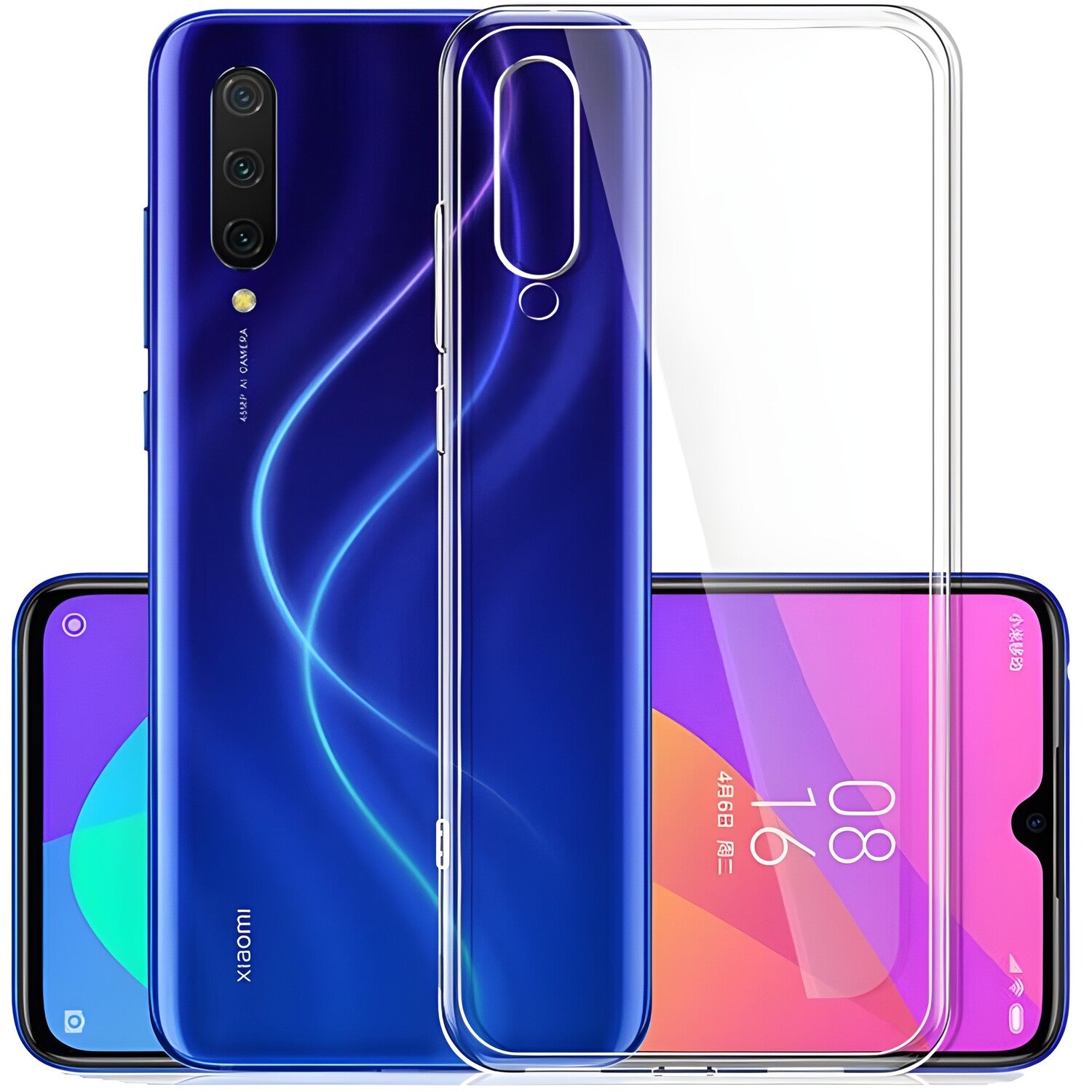 Przezračno zaštitno kućište za Xiaomi Mi CC9/A3 Lite - Prozirna KP19192