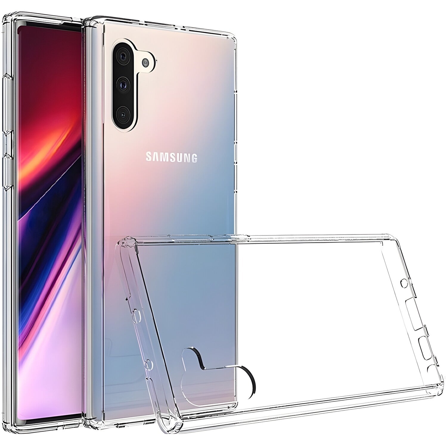Przezračno zaštitno kućište za Samsung Galaxy Note 10 - Prozirna KP19209