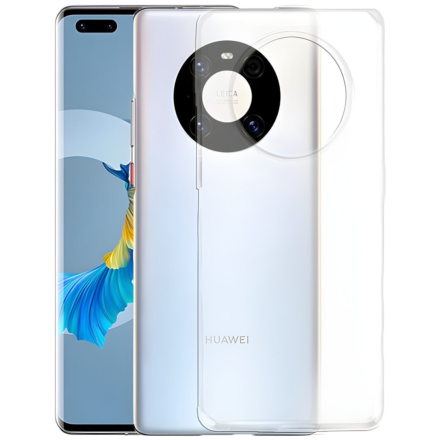 Przezračno zaštitno kućište za Huawei Mate 40 Pro - Prozirna KP19293