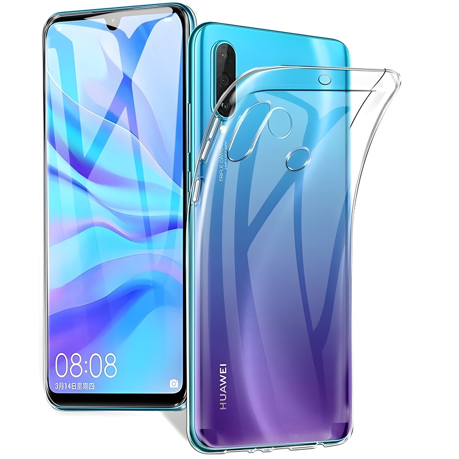 Przezračno zaštitno kućište za Huawei P Smart Pro 2020 - Prozirna KP19314