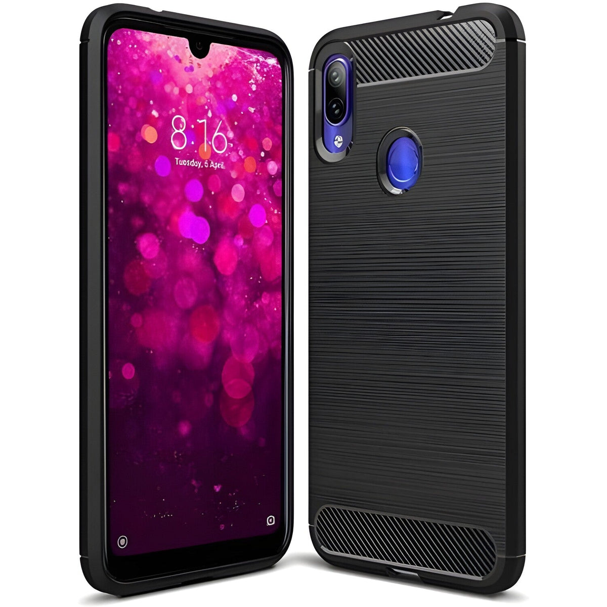 Futrola Carbon Shield TPU za Xiaomi Redmi Y3 - Crna