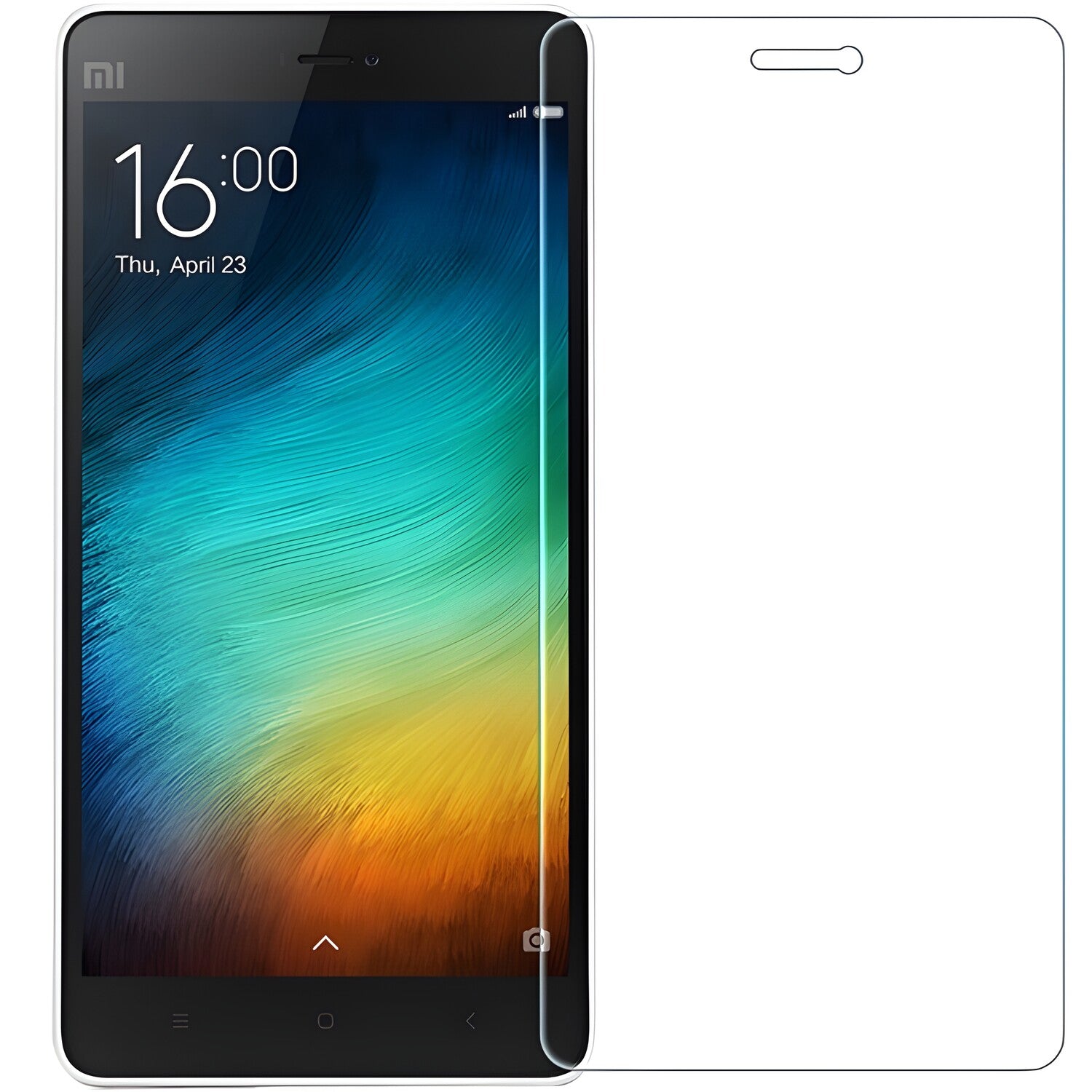 Kaljeno staklo 9H za Xiaomi Mi 4c - Prozirna KP19832