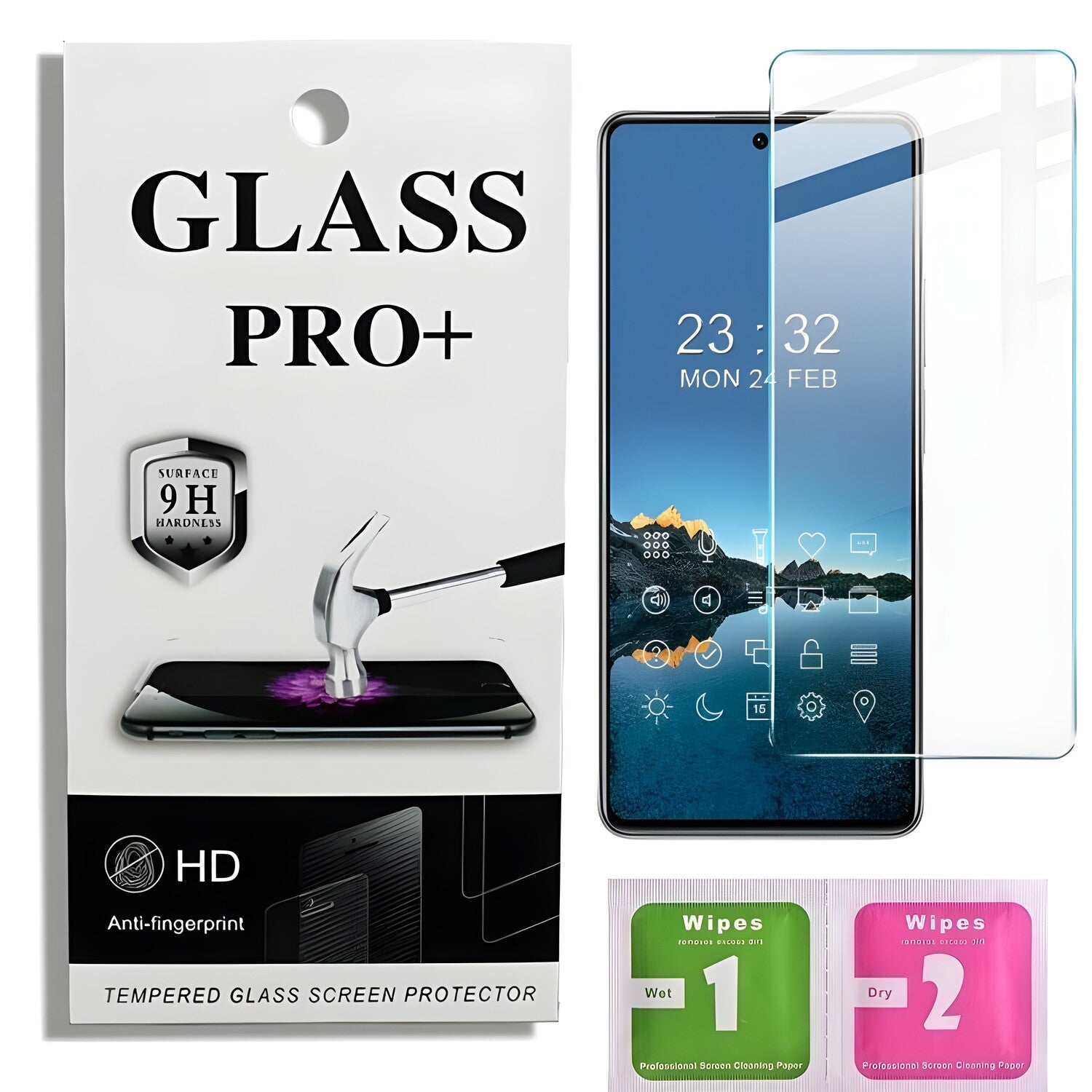 Prémično zaštitno staklo 9D Izmael za Xiaomi 11T - Prozirna KP22998
