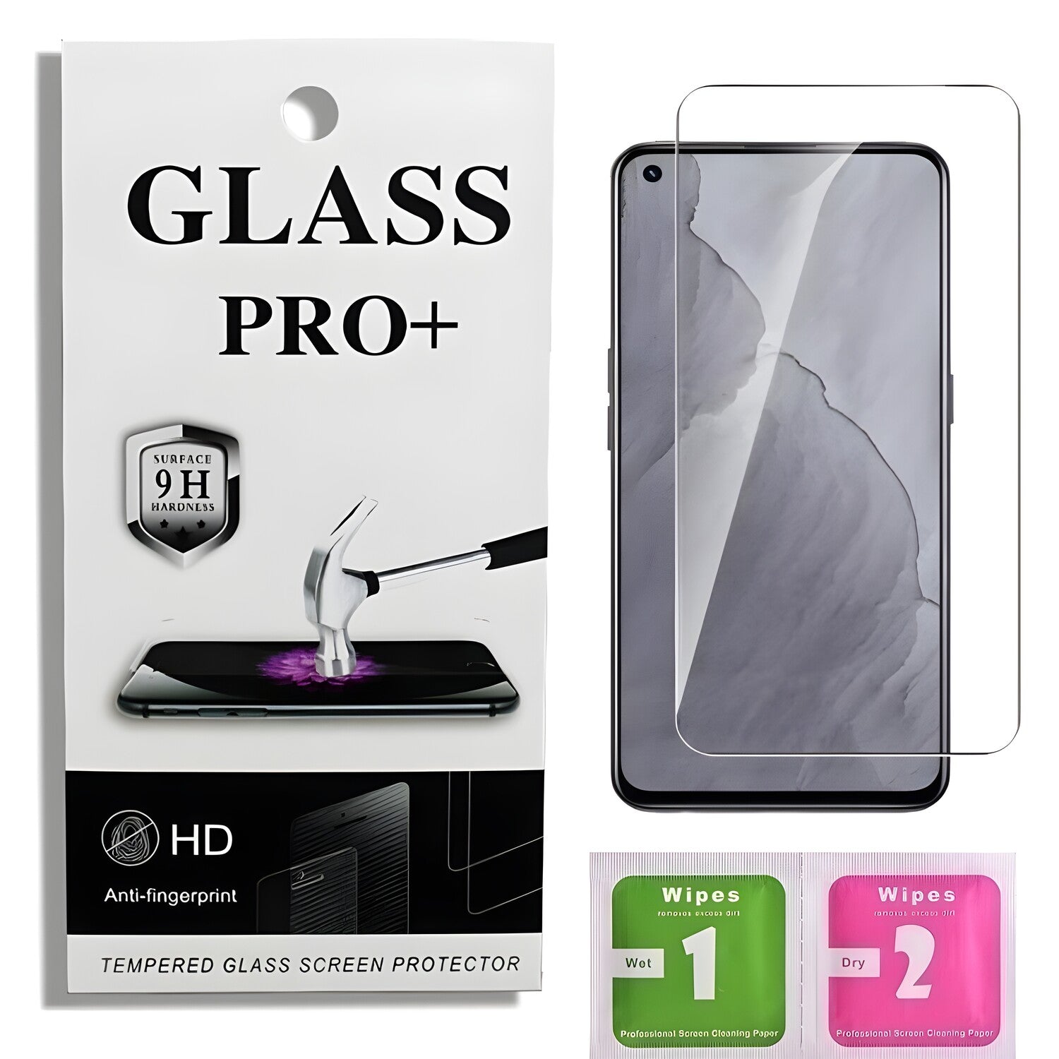 Prémično zaštitno staklo 9D Izmael za Realme GT Master - Prozirna KP23127