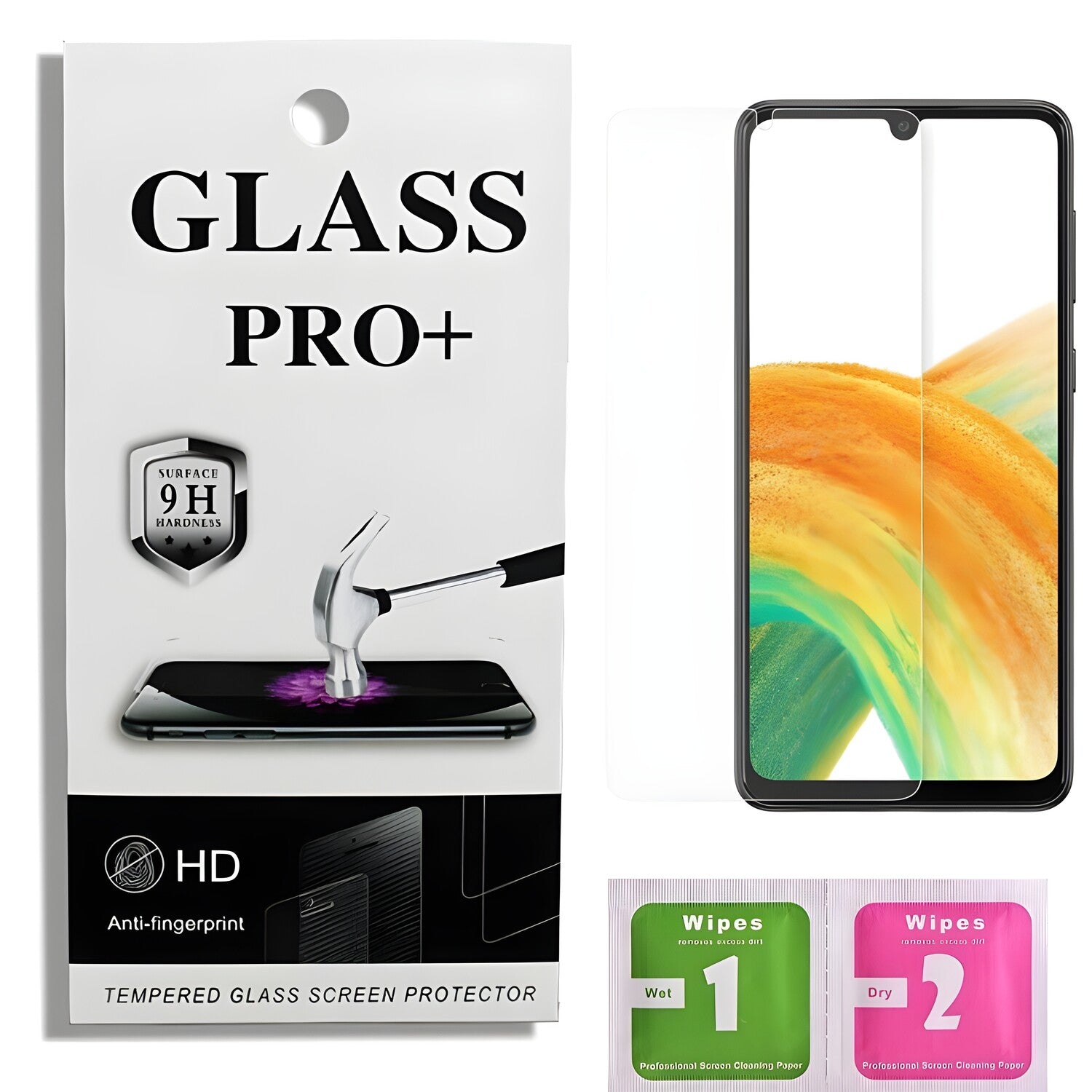 Prémično zaštitno staklo 9D Izmael za Samsung Galaxy A33 5G - Prozirna KP23265