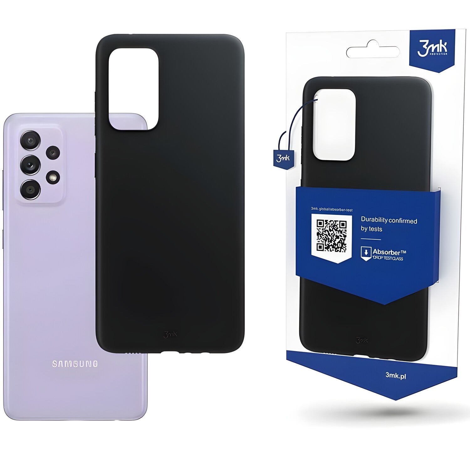 3mk Matt case futrola za Samsung Galaxy A03 - Crna KP23371