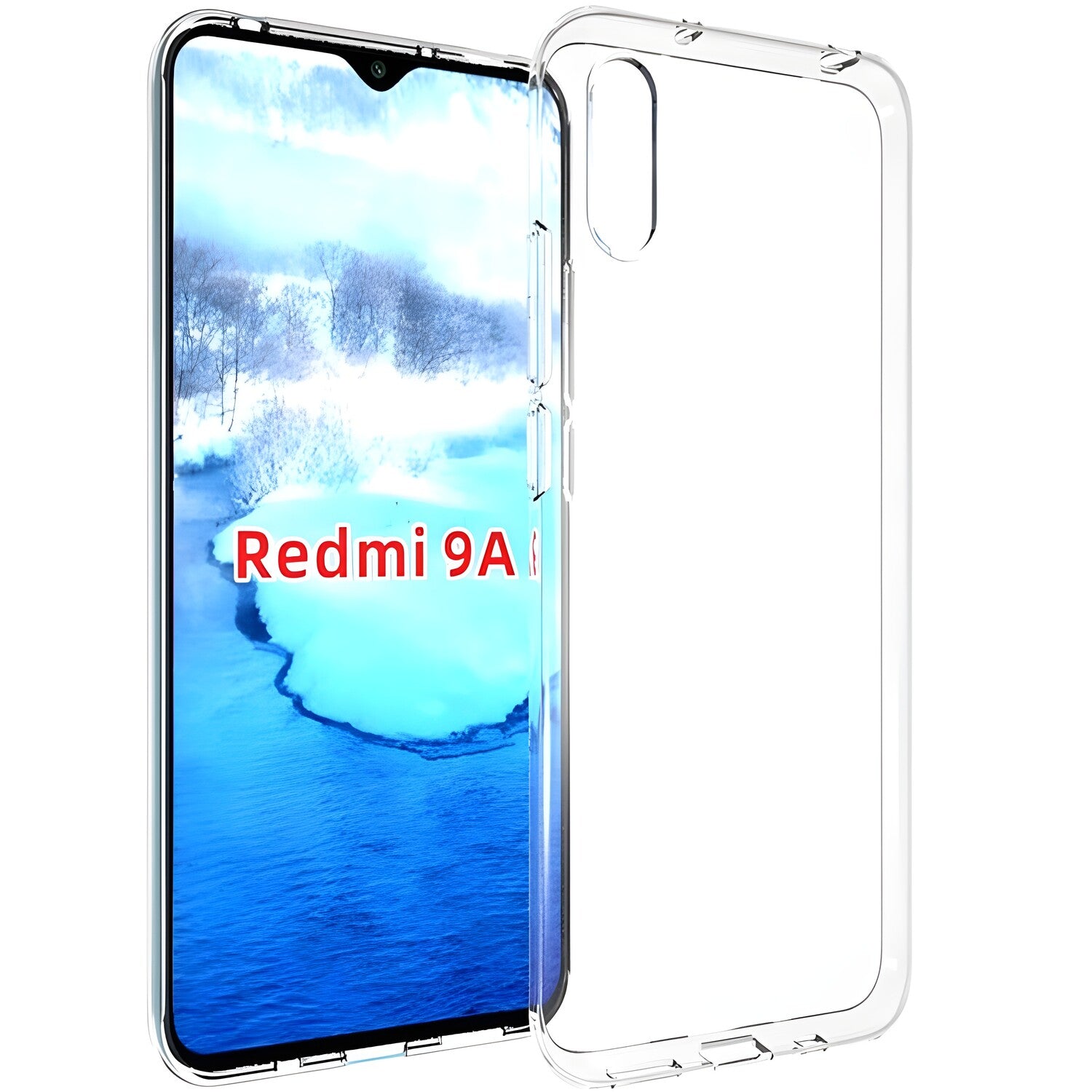 Przezračno zaštitno kućište za Xiaomi Redmi 9A - Prozirna KP23449