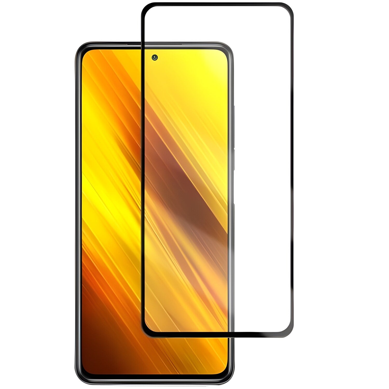 Flexibilna zaštitna folija za Xiaomi Poco X3 - Crna KP23512