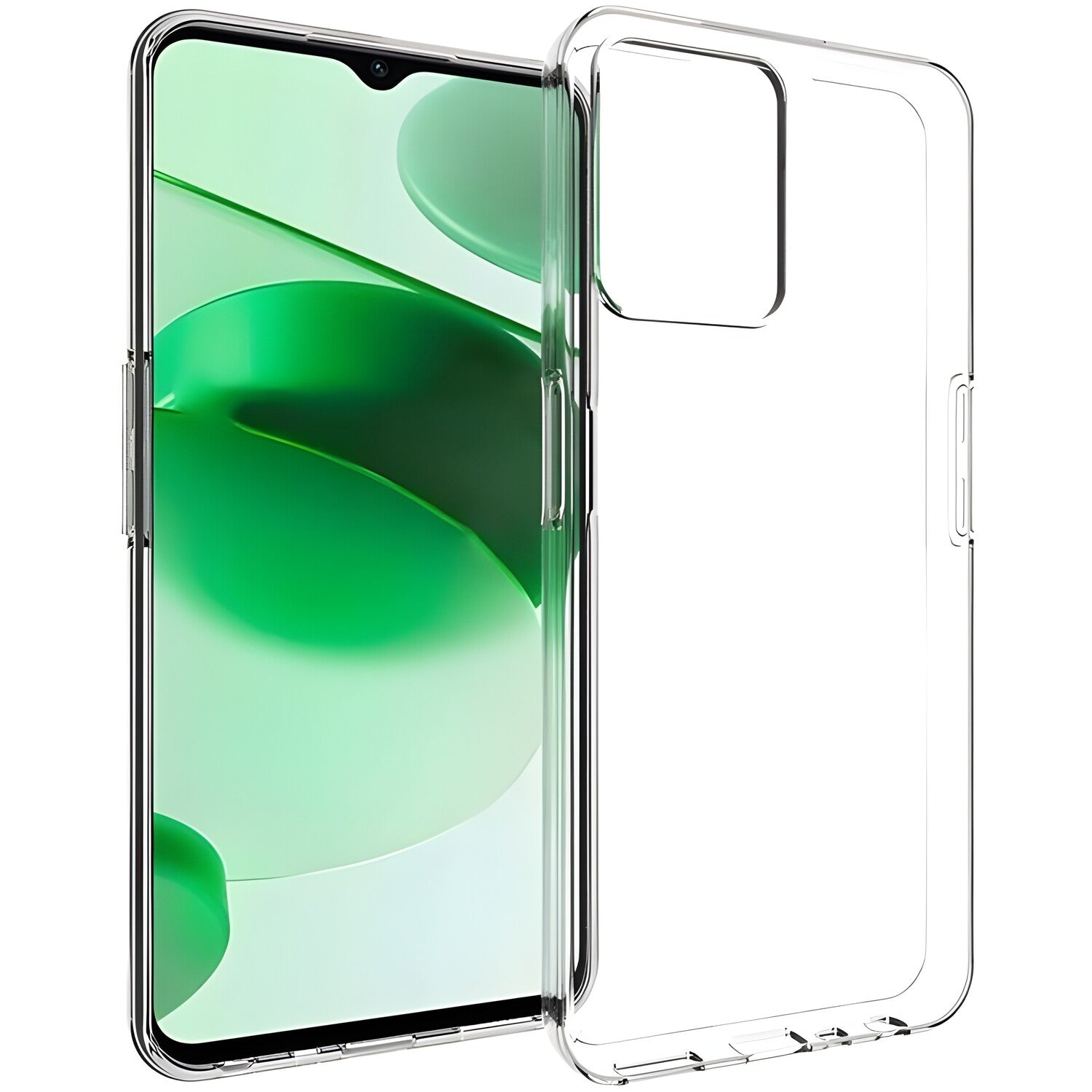 Przezračno zaštitno kućište za Realme C35 - Prozirna KP24316