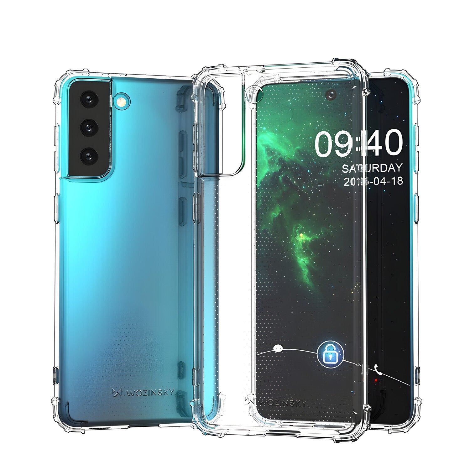 Wozinsky Anti Shock silikonska futrola za Samsung Galaxy S21 FE - Prozirna KP24383