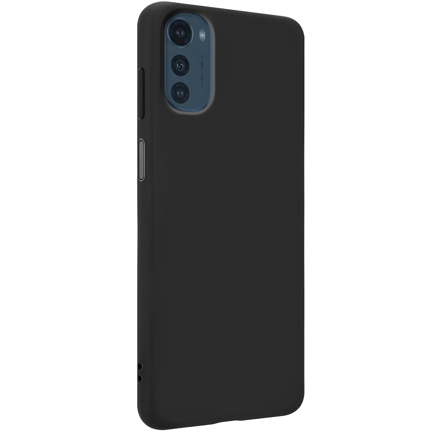 Silikonska Futrola Soft Case za Motorola Moto E32/Moto E32s - Crna KP24411
