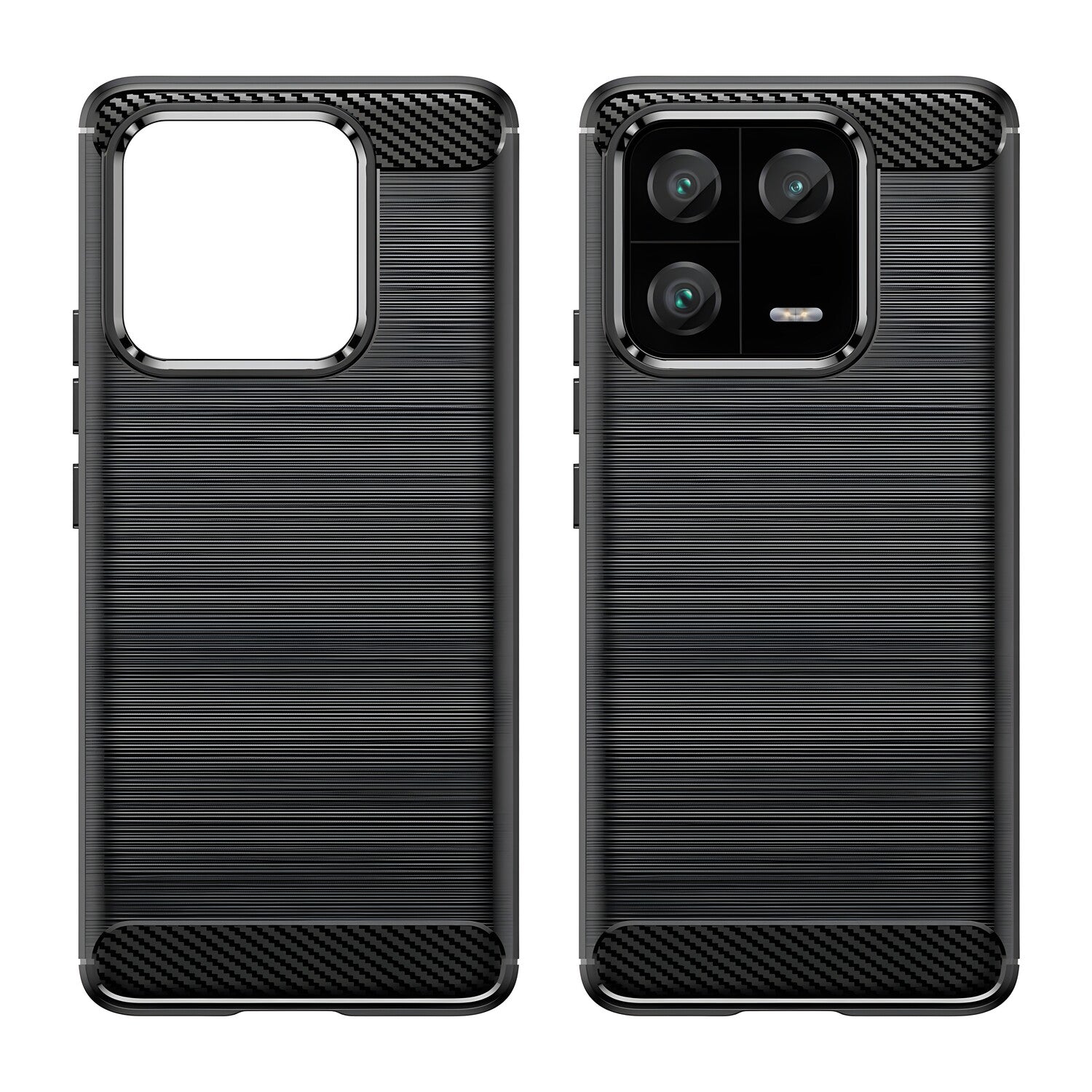 Futrola Carbon Shield TPU za Xiaomi 13 Pro - Crna KP24626