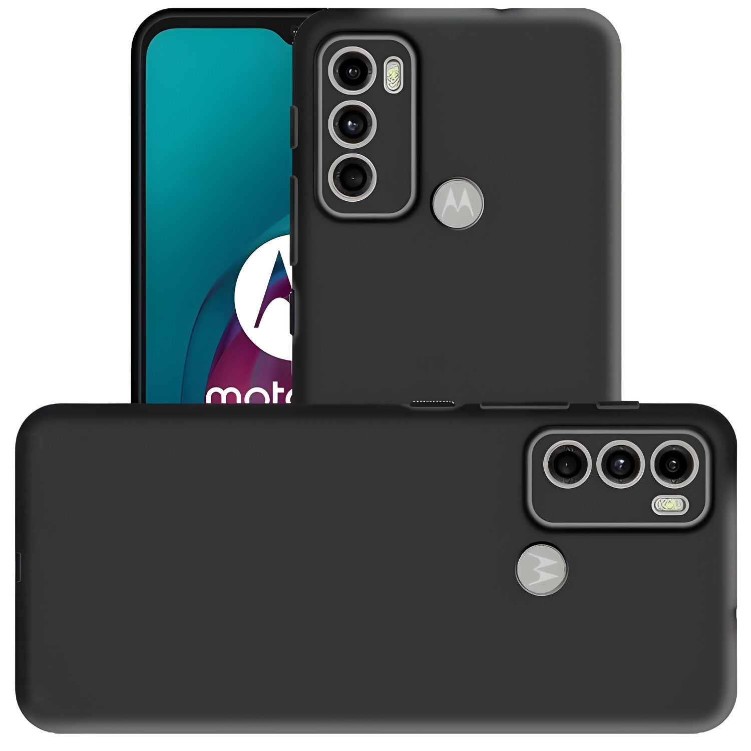 Silikonska Futrola Soft Case za Motorola Moto G51 5G - Crna KP24790