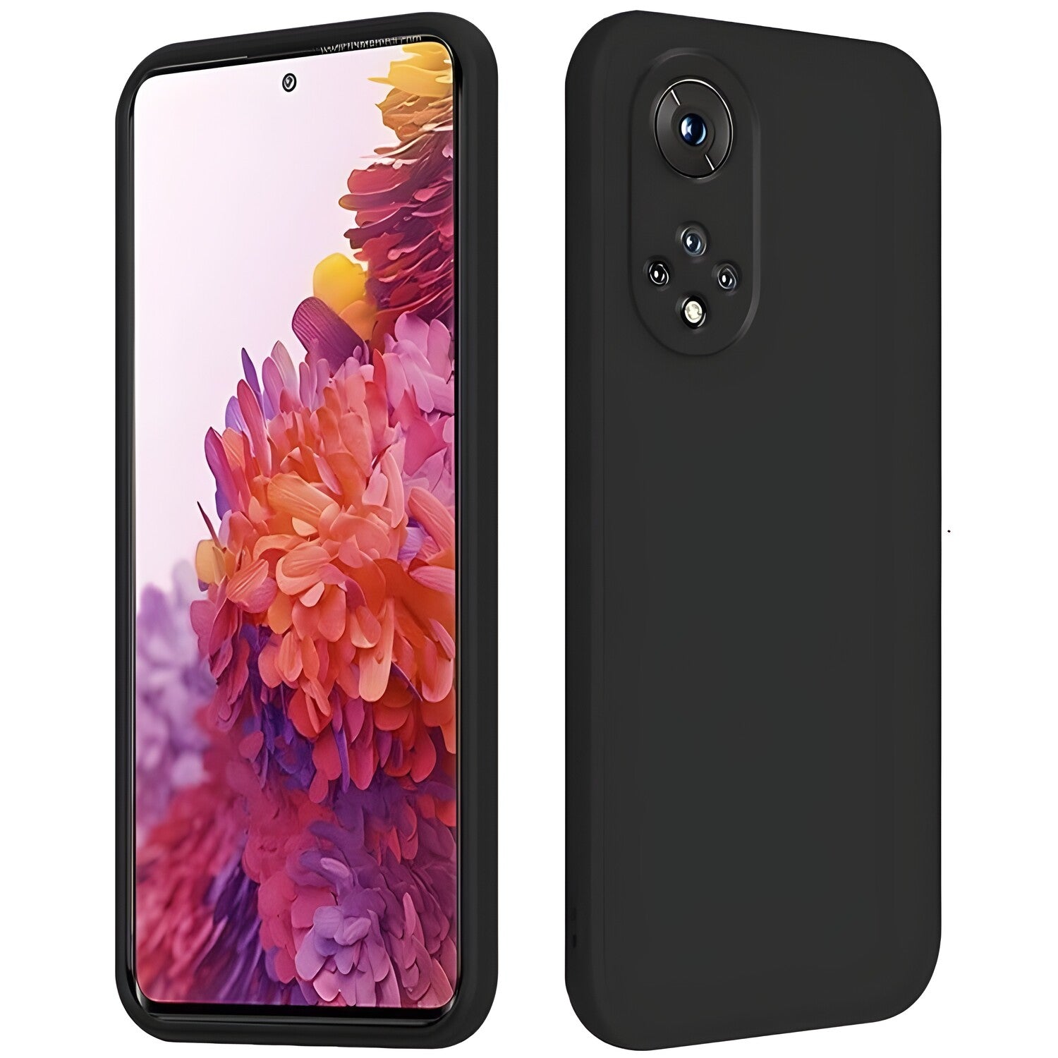 Silikonska futrola Soft Color za Honor 50 Pro - Crna KP24809