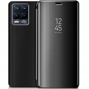 Futrola Clear View za Realme 8/8 Pro - Crna KP8827