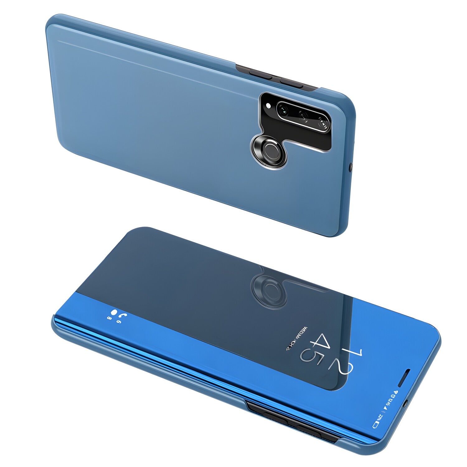 Futrola Clear View za Huawei Y6P/Honor 9A - Plava KP8934