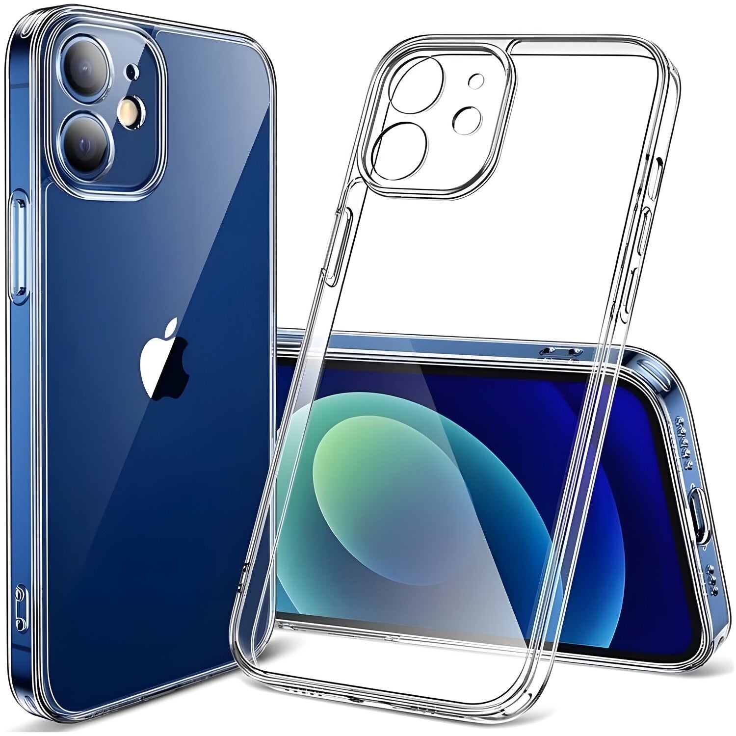 Przezračno zaštitno kućište za Apple iPhone 12/iPhone 12 Pro - Prozirna KP9371