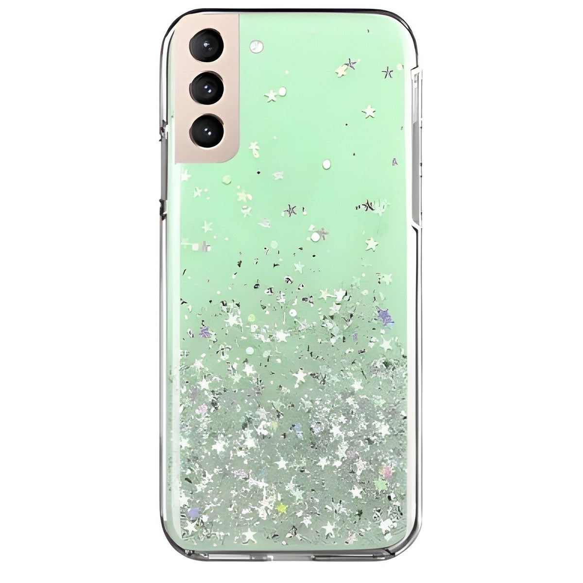 Wozinsky Star Glitter silikonska futrola za Samsung Galaxy S21 Plus 5G/Galaxy S30 Plus - Zelena