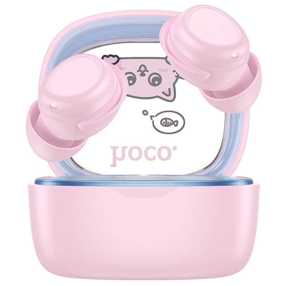 Dječje slušalice bežične Hoco EW111 pink boje
