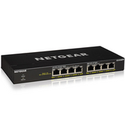 NETGEAR GS308PP Neupravljano Gigabit Ethernet (10/100/1000) Podrška za napajanje putem Etherneta (PoE) Crno