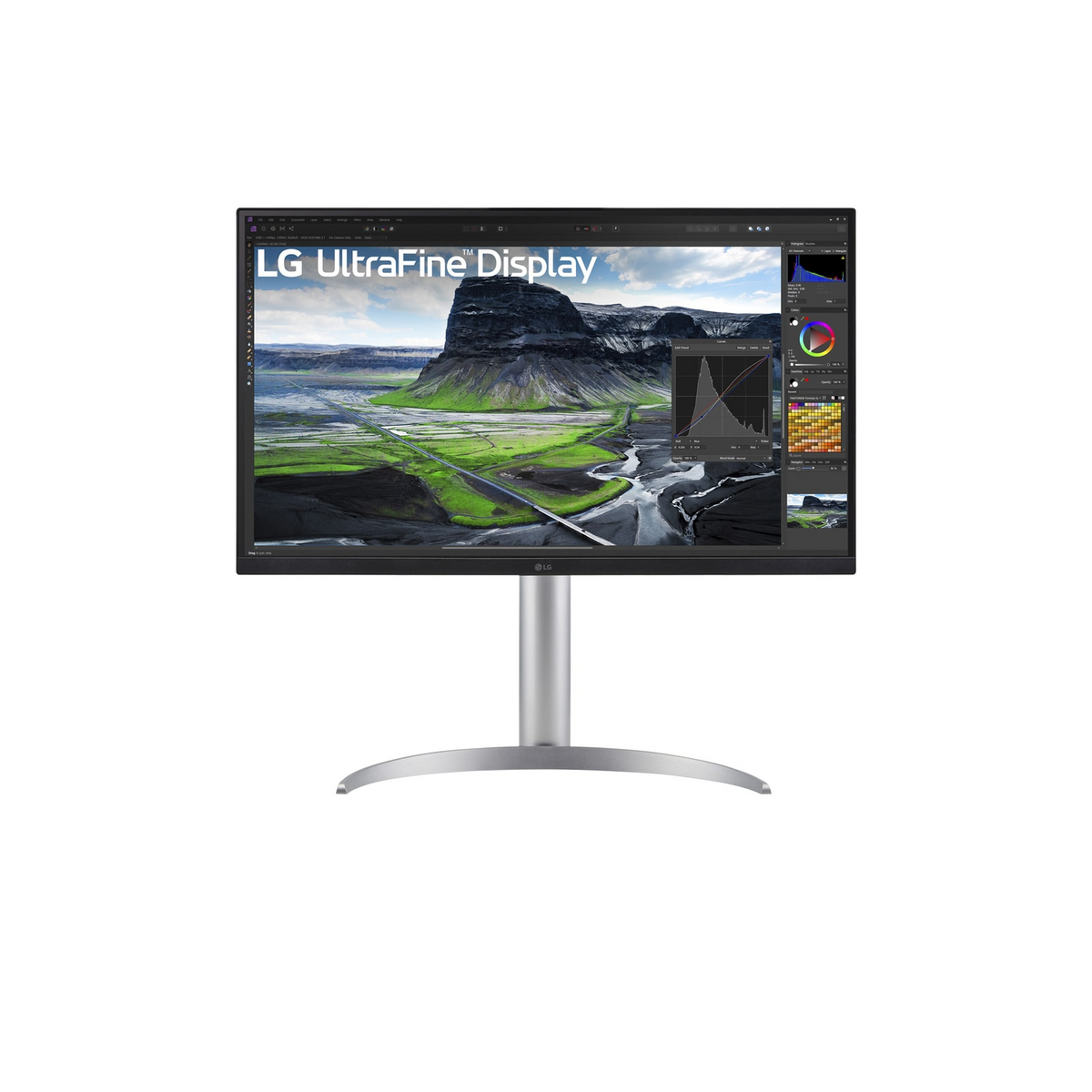 LG 27UQ850V-W računalni monitor 68,6 cm (27") 3840 x 2160 pikseli 4K Ultra HD LCD Bijelo