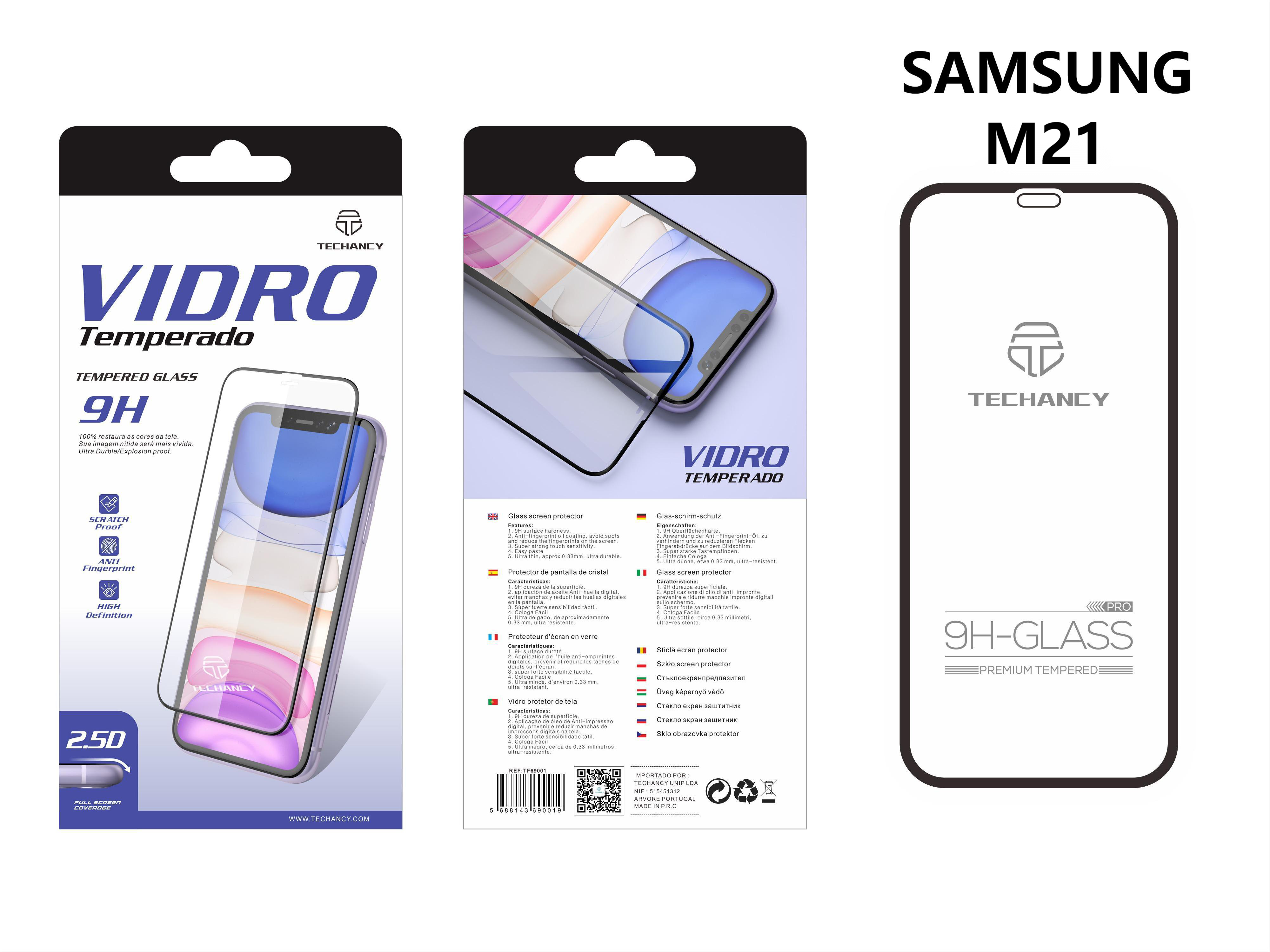 Zaščitno steklo 9H za Samsung Galaxy M21