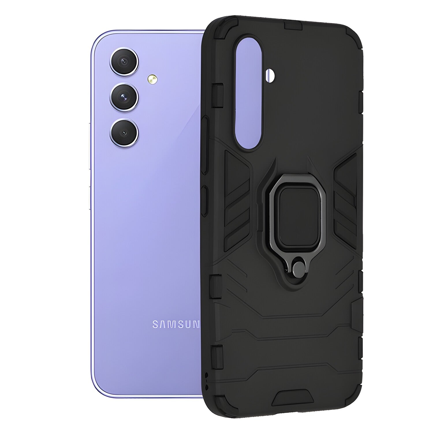 Otporna futrola Ring Armor Case za Samsung Galaxy A54 - Crna KP27141