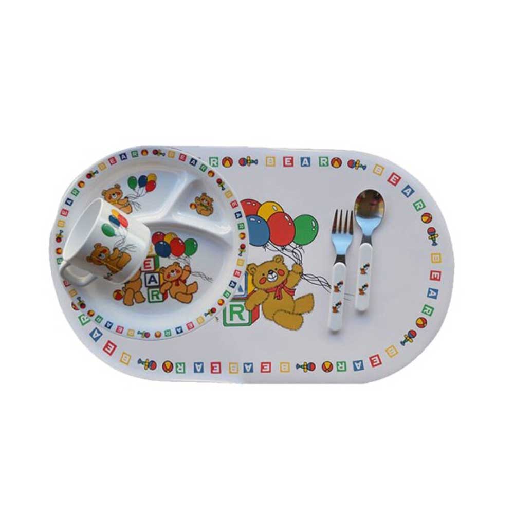 BEBESTARS 5-delni jedilni set