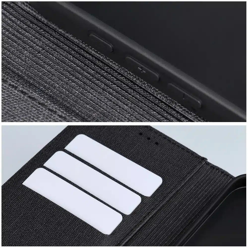 GOMMA Book preklopna torbica za Xiaomi Redmi NOTE 14 PRO 5G / Redmi NOTE 14 PRO PLUS 5G črna