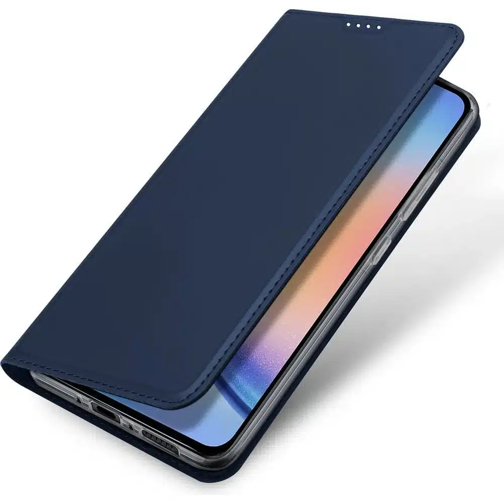DUX DUCIS Skin Pro – preklopna torbica za Samsung Galaxy A35 modra