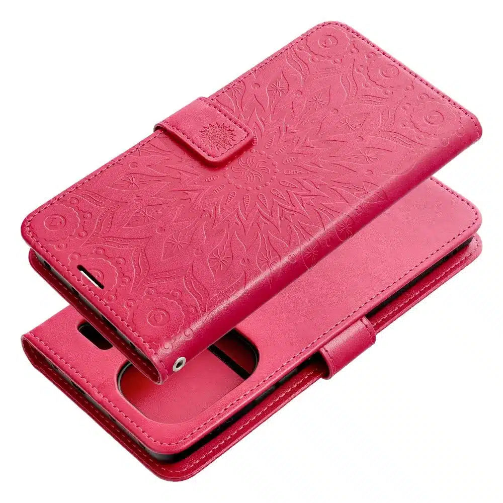 MEZZO Book ovitek za XIAOMI Redmi Note 13 Pro Plus 5G mandala magenta