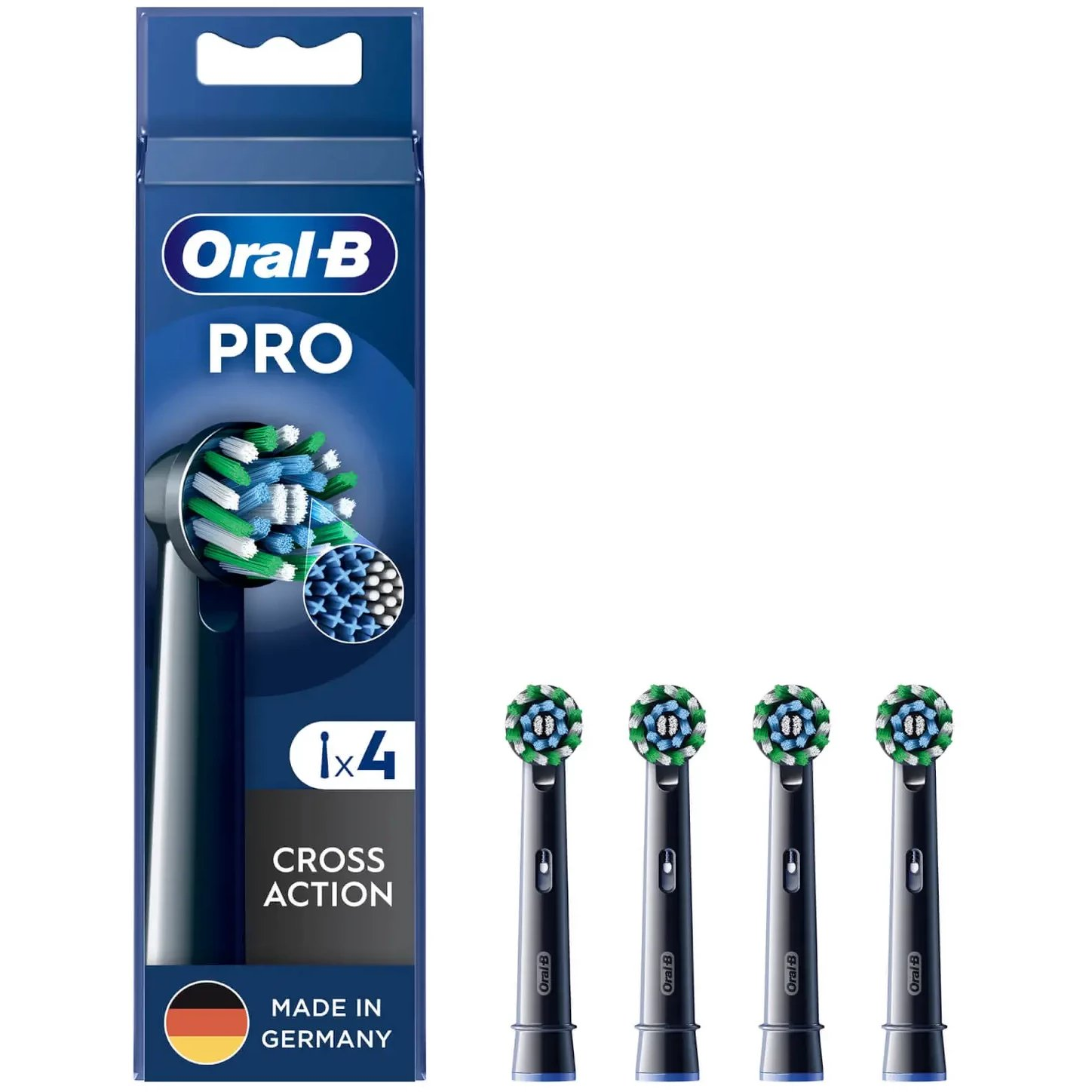 Oral-B CrossAction 4 kom Crno
