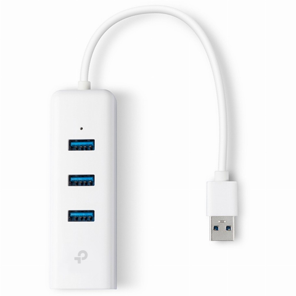 TP-Link UE330 priključna stanica i replikator porta za prijenosno računalo Žičano USB 3.2 Gen 1 (3.1 Gen 1) Type-A Bijelo