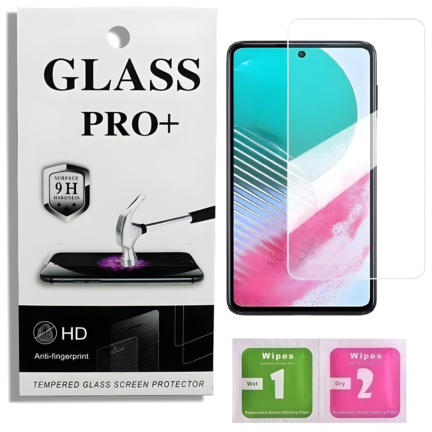 Prémično zaštitno staklo 9D Izmael za Samsung Galaxy A54 - Prozirna KP33607