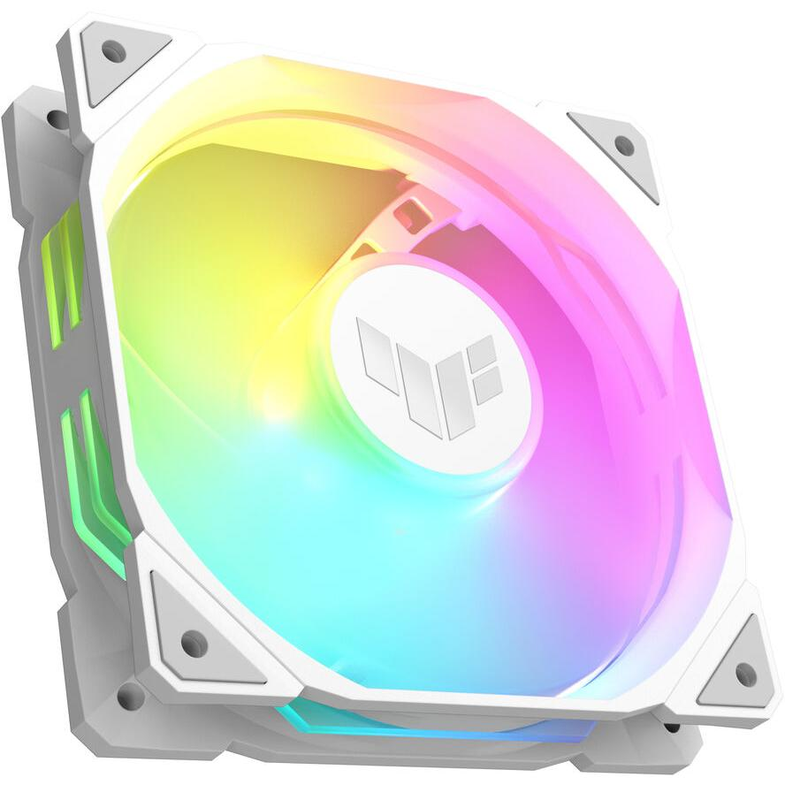 ASUS TUF GAMING TR120 ARGB REVERSE 3IN1 White Kućište računala Zračno hlađenje 12 cm Bijelo