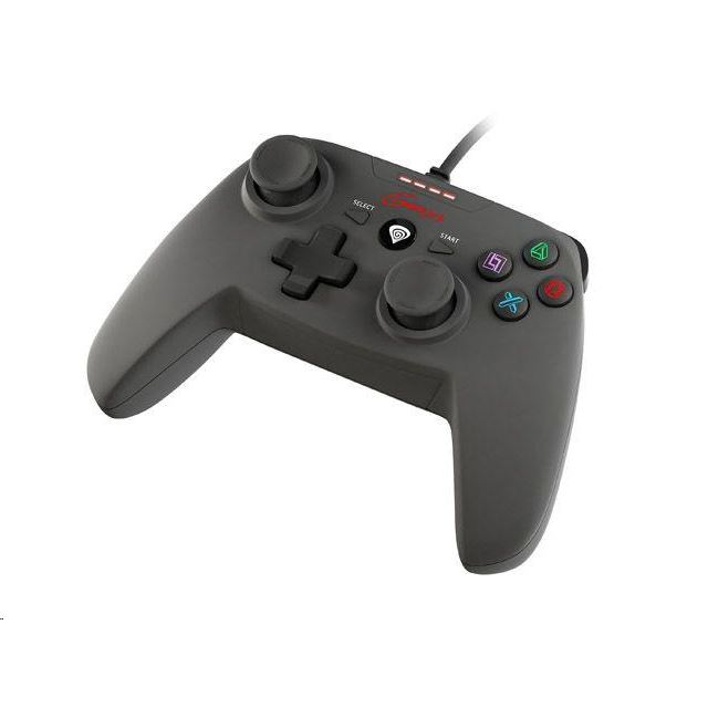GENESIS P58 Crno USB Podloga za igre Analogno PC/osobno računalo, Playstation 3