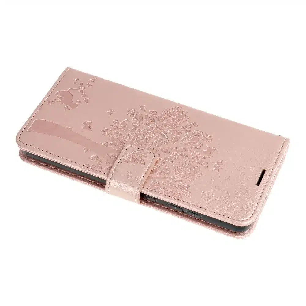 MEZZO Book case za XIAOMI Redmi NOTE 10 Pro tree rose gold