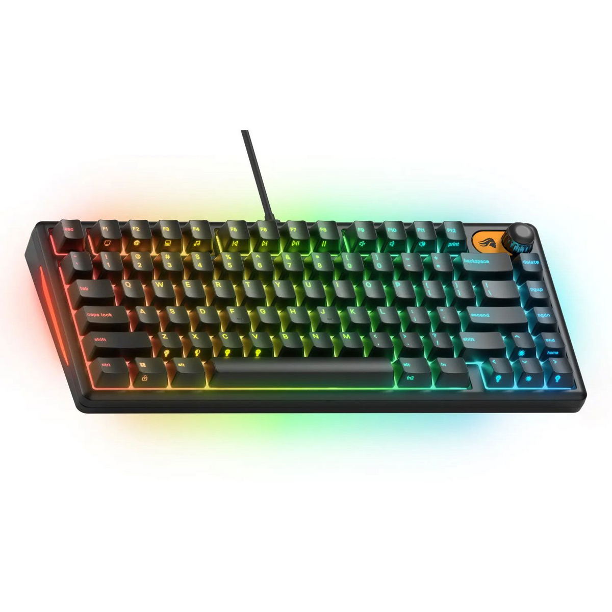 Glorious Gaming GMBK 75% tipkovnica Igranje USB QWERTY US Engleski Crno
