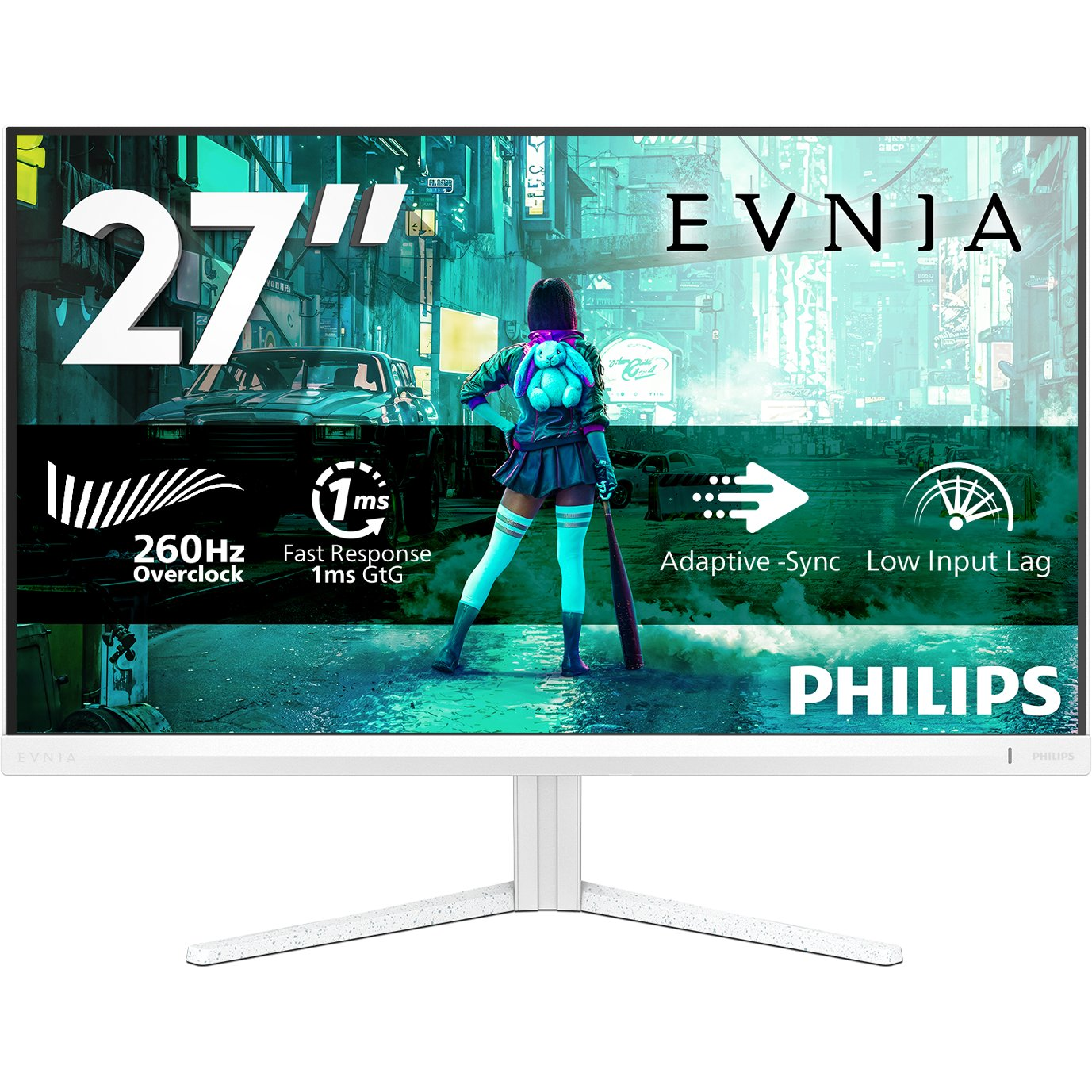Philips 27M2N3201PL/00 računalni monitor 1920 x 1080 pikseli Bijelo