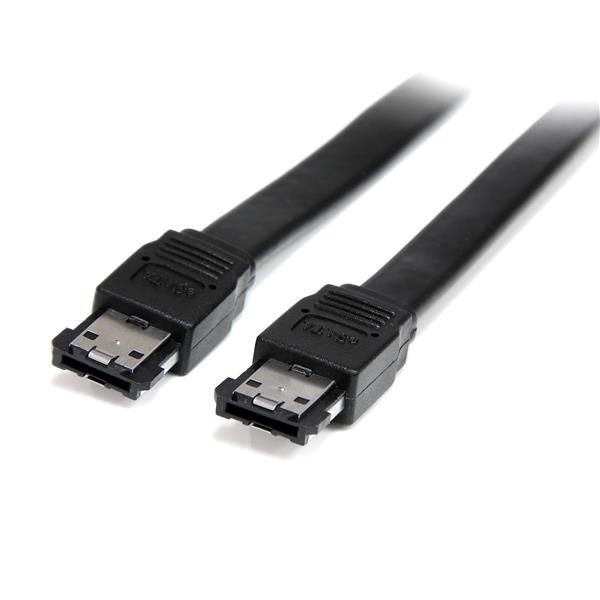 StarTech.com ESATA6 SATA kabel 1,8 m eSATA Crno