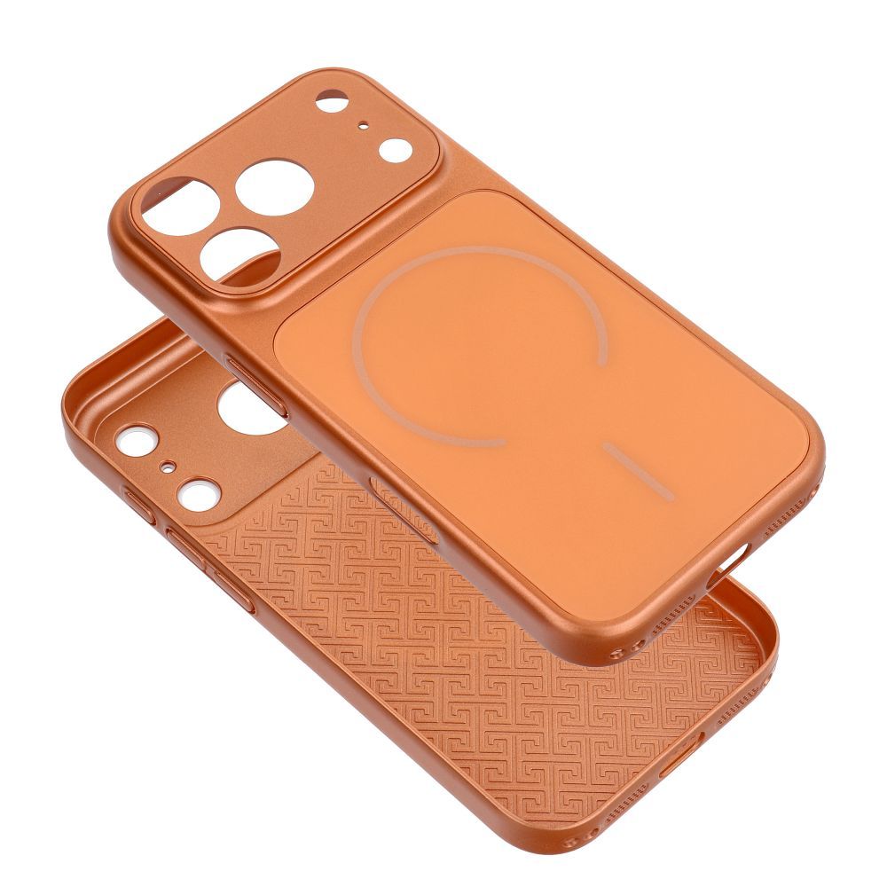 iPhone17 Pro Max MagSafe kompatibilna maskica - narančasta