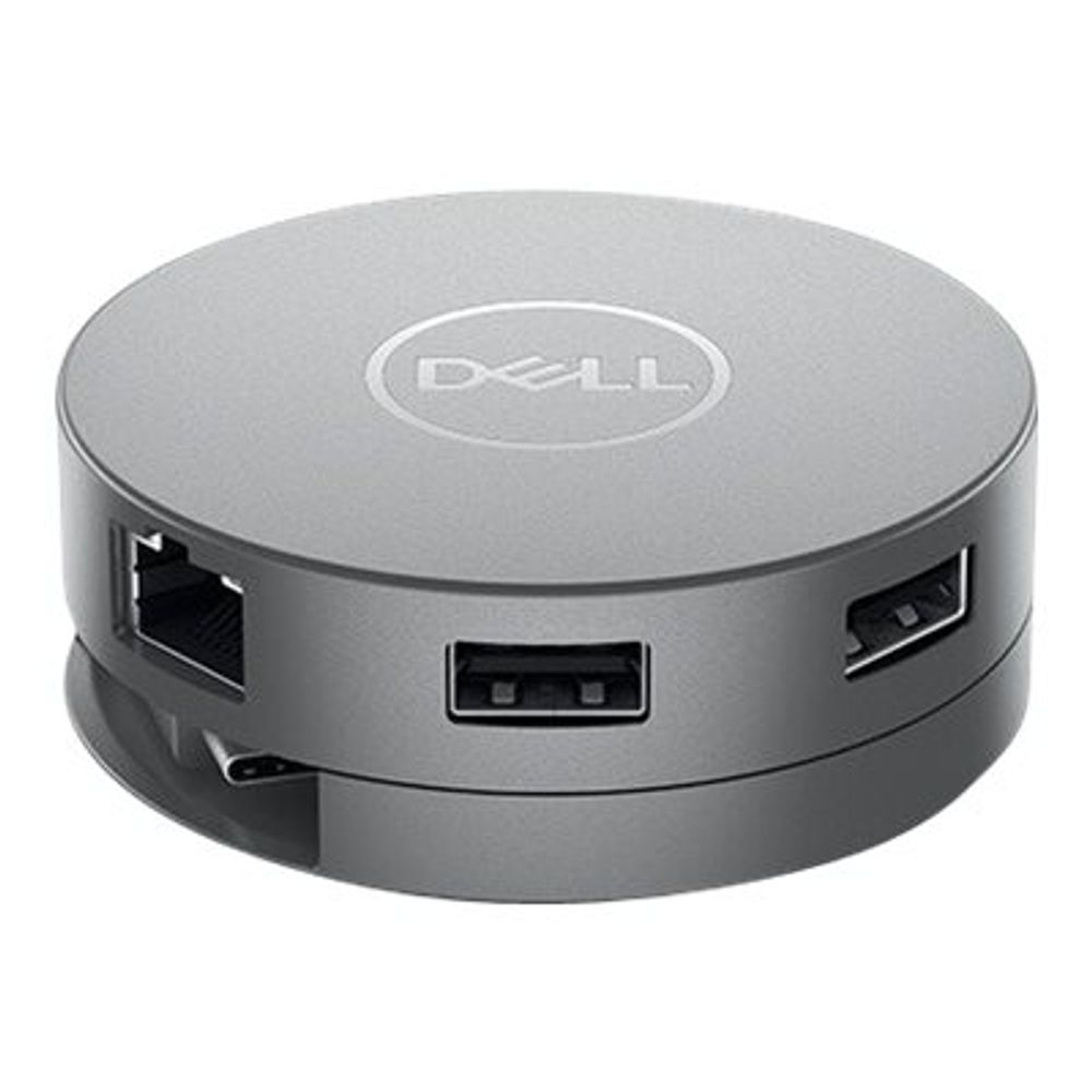 DELL DA310 Žičano USB 3.2 Gen 2 (3.1 Gen 2) Type-C Srebro