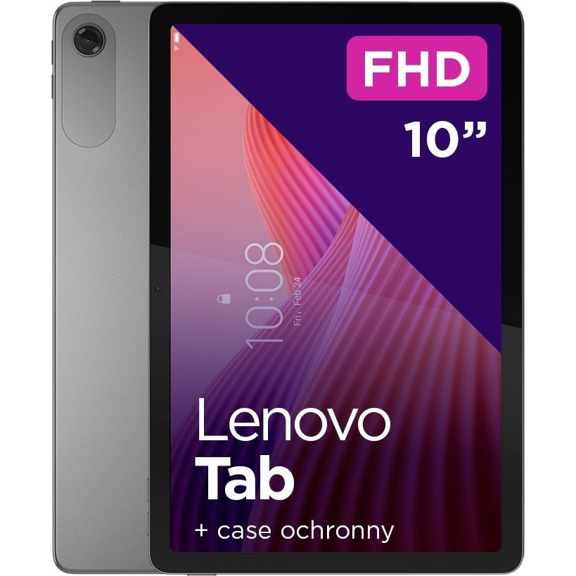 Lenovo Tab 4G Mediatek LTE 64 GB 25,6 cm (10.1") 4 GB Wi-Fi 5 (802.11ac) Android 14 Sivo